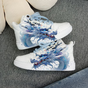 Retro Style Mens Sneakers Limited Edition Couples Sport Board Shoes Wu Dao Casual Shoes Comfortable Breathable Leather