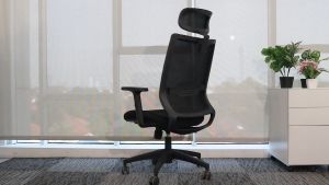 Kursi Kantor Furnicon Ergonomis Asteron With Headrest / Kursi Kerja Kantor Work Office Chair Nylon Base