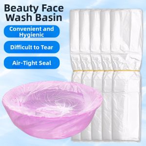 MENGLISI | Disposable Plastic Wash Basin Bag for Beauty Use