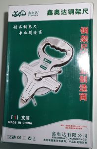 Thước cắm thép không gỉ 100m đo đất đai tiện lợi