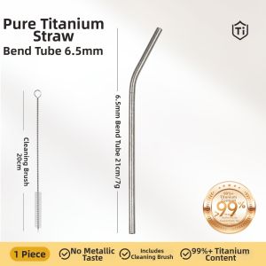 onlycook | Pure Titanium Reusable Food Grade Straw
