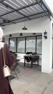 Abaya terbaru One Set Syari Setelan Wanita Muslimah tahun 2025