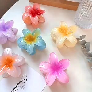 Kẹp Hoa Sứ Hot Xu Hướng Mới Màu Thạch Pastel Phụ Kiện Cho Tóc
