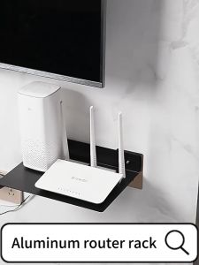 YissTiee Projector Bracket Punch-free Storage Rack Router Storage Rack