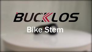 Cổ Lái Xe Đạp BUCKLOS 80MM 100MM Hợp Kim Nhôm Góc Nghiêng Âm 17 Độ Dành Cho Xe Đạp Điện