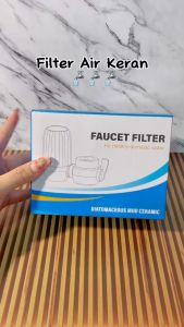 【COD】 ⭐ Filter Air Keran Filter Keramik Tahan Lama Filter Air Keran Dapur Filter Air Keran Rumah Tangga Pra-filter Pemurni Air Minum Langsung