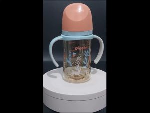 Pigeon Generasi 3 PPSU 240ml with Handle Fun Series SofTouch