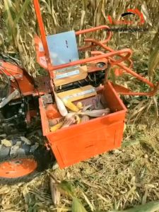Máy thu hoạch bắp chạy dầu 12hp tại Gia Lai