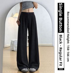 YAYANGREN | Summer Light Thin High Quality Drapey Womens Trousers