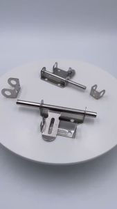 【Fast Delivery】Aluminum Alloy Door Latch Hardware Sliding Barrel Bolt for Gate Safety Door Bolt Lock