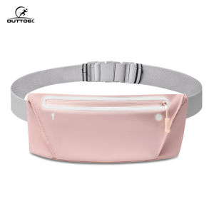 Outtobe Fashion Sports Bag Men Women Outdoor Waist Pack Bag Ultrathin Pouches Chest Bag Adjustable Running Pouch Waterproof Crossbody Bag Money Phone Waist Fanny Pack Jogging Belt Fanny Pack With Reflective Strip for Workouts Sports Outdoor