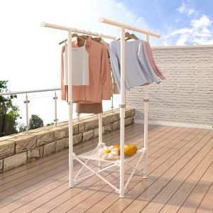 Space-Saving Extendable Drying Rack