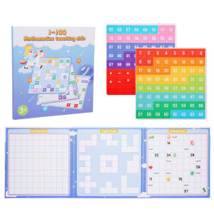 Magnetic Early Math Learning Number Puzzle Desk Game