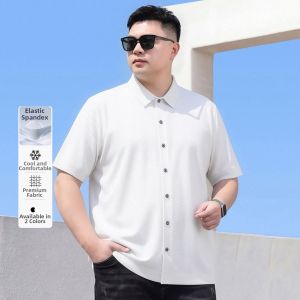 Zuogeeya | Summer Lightweight Business Casual Shirt for Plus Size
