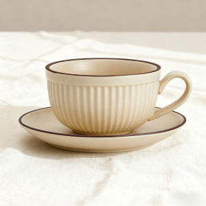 INS High Value 250ml-300ml Ceramic Latte Coffee Cup Latte Cappuccino Mocha Cup European Style Small Luxury Cup