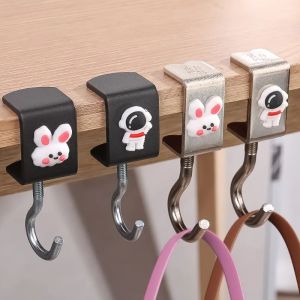 Bàn có thể điều chỉnh Cạnh Móc Có Thể Tháo Rời Bàn Túi Xách móc treo ba lô học sinh Lưu Trữ Móc Cho văn phòng nhà cửa Tổ Chức