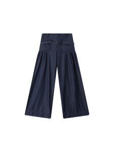 THROUS | Quần Jeans Phong Cách Hàn Quốc Đơn Giản Thoáng Mát Phù Hợp Mọi Phong Cách 80 Cotton