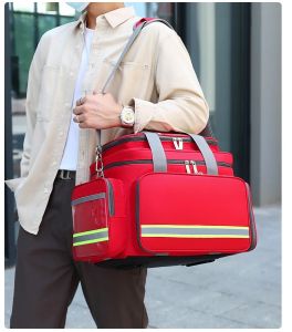 Túi Y Tế Sơ Cứu Oxford Phản Quang Chống Thấm Nước Dung Tích Lớn Dành Cho Túi Du Lịch Đa Năng Cứu Hộ Khẩn Cấp Ngoài Trời