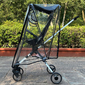 Universal Baby Stroller Rain Cover Windproof Warm Baby Walker Raincoat Infant Pram Weather Shield Child Carrier Protection Cover