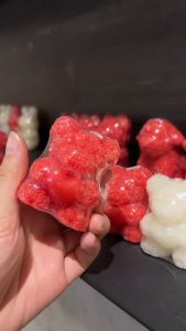 Nến Thơm Gấu Ôm Trái Tim Tặng Người Thương