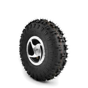 L-faster 10 Inch Wheel 24V 500W 700W Dual Drive Motor Kit 4.10-4 Off-road Tire 2WD Joystick Remote For Electric Trolley Cart Bike