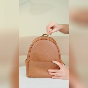 Balo Lata (Thời trang nữ cỡ trung - Balo da BAL61)