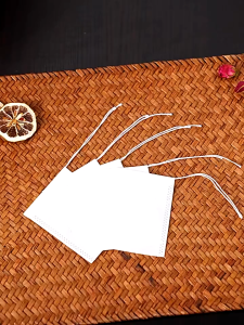 【100pcs】Tea Bag Non-Woven Empty Teabags Seal Filter Disposable Tea Soup Bag / Tali Uncang Teh Beg-COZII