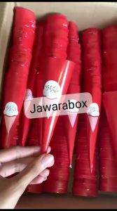 kertas cone ice cream kertas cone eskrim papercone eskrim waffle