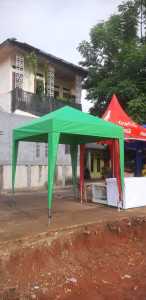 Promo Tenda bongkar pasang ukuran 2x2 full set