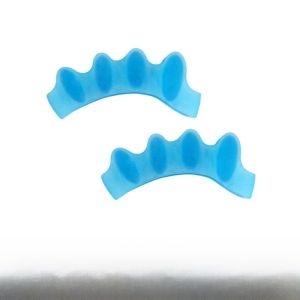 Silicone Finger Separator for Shoe Wearable Thumb Outward Deviation Corrector Fixed Overlapping Toe Splitter Footwear