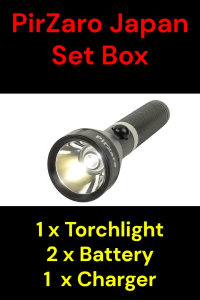 Torchlight 6.5″ – Flashlight Rechargeable টর্চলাইট (কালো) | Super‑Bright Japan‑Made + Charger 2 Year Warranty