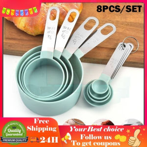 8PCS Stainless Steel Measuring Set: A Must-Have Kitchen Tool