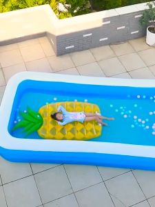 (Ukuran Jumbo) Kolam Renang Anak Anak Jumbo 3.05m Kolam Renang Anak 2.1/2.6m Kolam Renang Anak Pompa