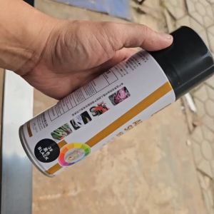 39 – BLACK – ĐEN : Sơn xịt Ô tô Xe Máy Chuyên Dụng Chuẩn Màu HAOSHUN AEROSOL PAINT 450ML.