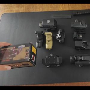 100% Original Tactical VictOptics 1x40 5 MOA Green Red-Dot Sight Scope with 11/20 mm Rail Mount