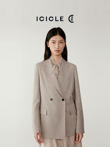 ICICLE | Spring Hemp Silk and Wool Blend Blazer