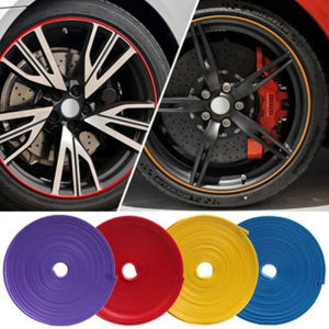 Talao 8m PVC Car Wheel Protector Sticker Rim Guard Rubber Strip Anti Scraping Auto Car Decorative Styling Refit