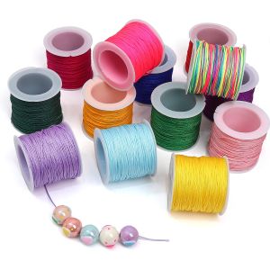 72-Number Jade Thread DIY Beading Materials for Handmade Bracelet And Pendant Hanging Cord Fashion Jewelry Accessories