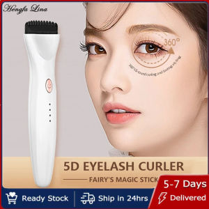 Hengfa Lina 5D Phong Cách di động nhiệt uốn Chuốt mi điện làm nóng bằng điện LÔNG MI LÔNG mi ghép bền lâu dụng cụ trang điểm