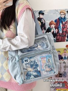 Student Anime Themed Large Capacity Shoulder Bag