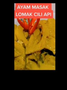 DAPUR KAK NGAH Pes Masak Lemak Cili Api 60gm