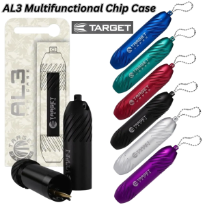TARGET DART CASE - AL3 Multifunctional Chip DARTS CASE - TARGET Darts Accessories (BEKAS ARROW DART)
