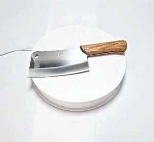 Golok Stainless Steel Gagang Kayu|Wooden Handle Cleaver B215