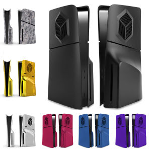 Premium ABS Replacement Shell Accessories for PS5 Slim Disc Edition Protective Face Plates Cover Shell Cover Hard Case Cooling