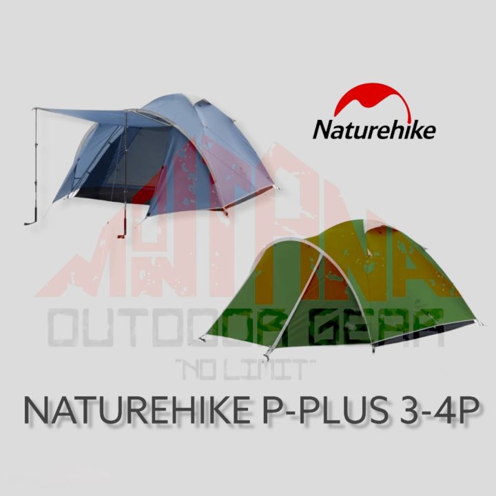 NATUREHIKE P-PLUS SERIES 3-4P ULTRA LIGHTWEIGHT | Lazada PH