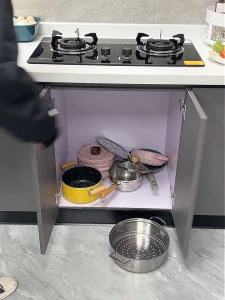 Kệ để nồi nhiều tầng 4Tầng Có Thể Điều Chỉnh Độ Cao Mỗi Tầng kệ để xoong nồi