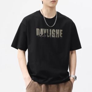 Vancl Mens Loose Fit Short Sleeve T-Shirt round Neck Thin Summer Top Youth Fashion Cotton Polyester Blend Casual Wear