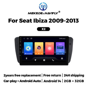 NaviFly 9inch Carplay Android Auto Car Infotainment System For Seat Ibiza 6j 2009-2013 Radio Video Multimedia Player
