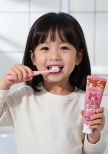 BUY 1 TAKE 3 (Toothbrush)1-12 years Anticavity Kids Toothpaste Probiotics Olaflur Fluoride Decay & Fresh Eliminates Bad Breath Relieves Toothache Reduces Enamel Loss And Protects Childrens Teeth 70g