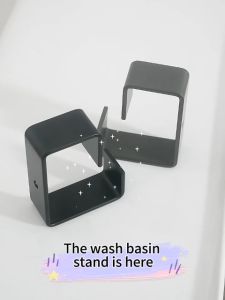 YT Bathroom Wsh Basin Storage Rack Wall-mounted Wash Basin Hook Waterproof and Rust-proof